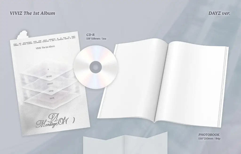 비비지(VIVIZ) The 1st Album [A Montage of ( )] 상세페이지 5